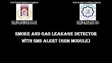 Smoke and Gas leakage Detector with SMS Alert (GSM Module)