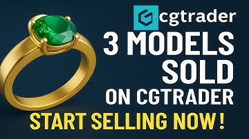 How I Sold 3 Models on CGTrader | Step-by-Step Guide for 3D Artists in Urdu