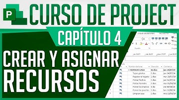 Curso Project 2013 - Capitulo 4, Crear y Asignar Recursos