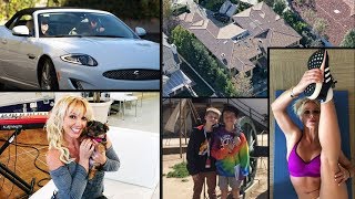 Britney Spears's Net Worth ★ Workout ★ Family ★ Cars ★ House ★ Pets - 2017