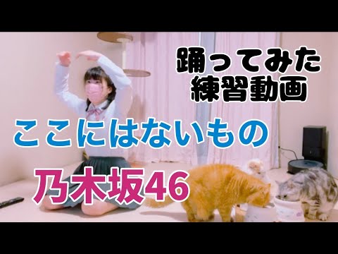 乃木坂46【ここにはないもの】踊ってみた練習動画　もも🔰
