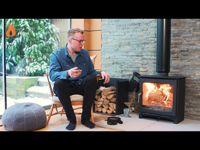 SIA / Eco Design Ready Ecosy+ Panoramic 5kw Stove Demo