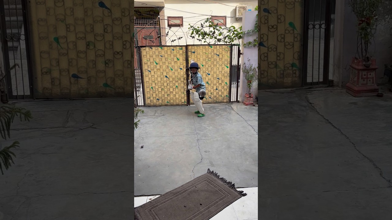 Chhota Hitman Arya Tyagi 🏏 | Practice Makes Perfect | Arya tyagi vlogs 