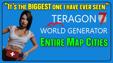 Teragon 😮 4K 8K+ FULL Mega City Maps | Tutorial