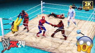 Royal Rumble Marvel Avengers And Football - WWE 2K24