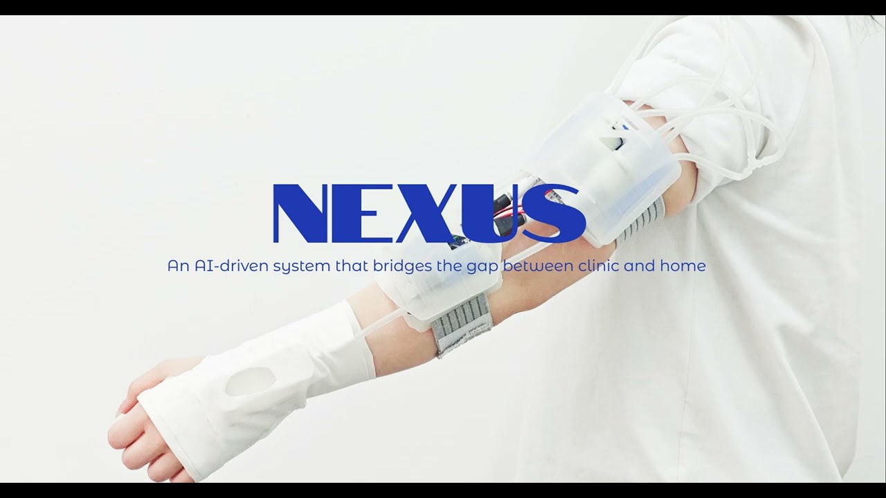 An air-powered splint for the wrist