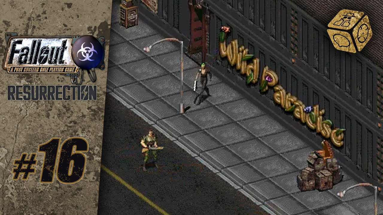 Fallout resurrection карта мира