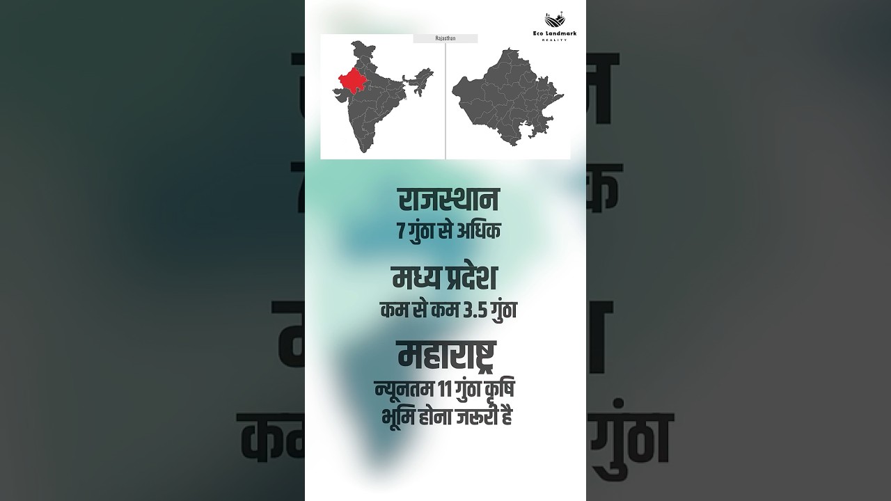 Maharashtra में जमीनया Farmhouse Plot खरीदना है? तो ये Legal Rule जानलो! 