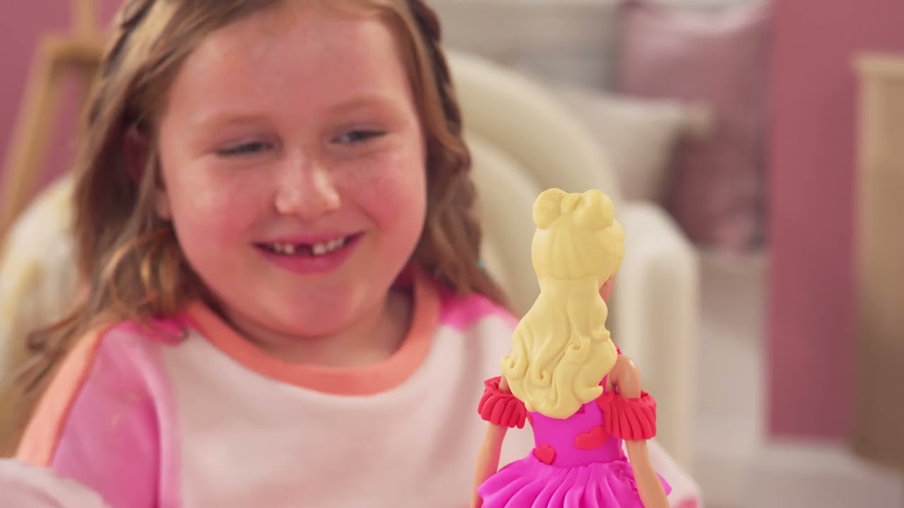 Play Doh Barbie Modenschau Video