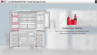 [LG Refrigerator] - Food Storing Guide