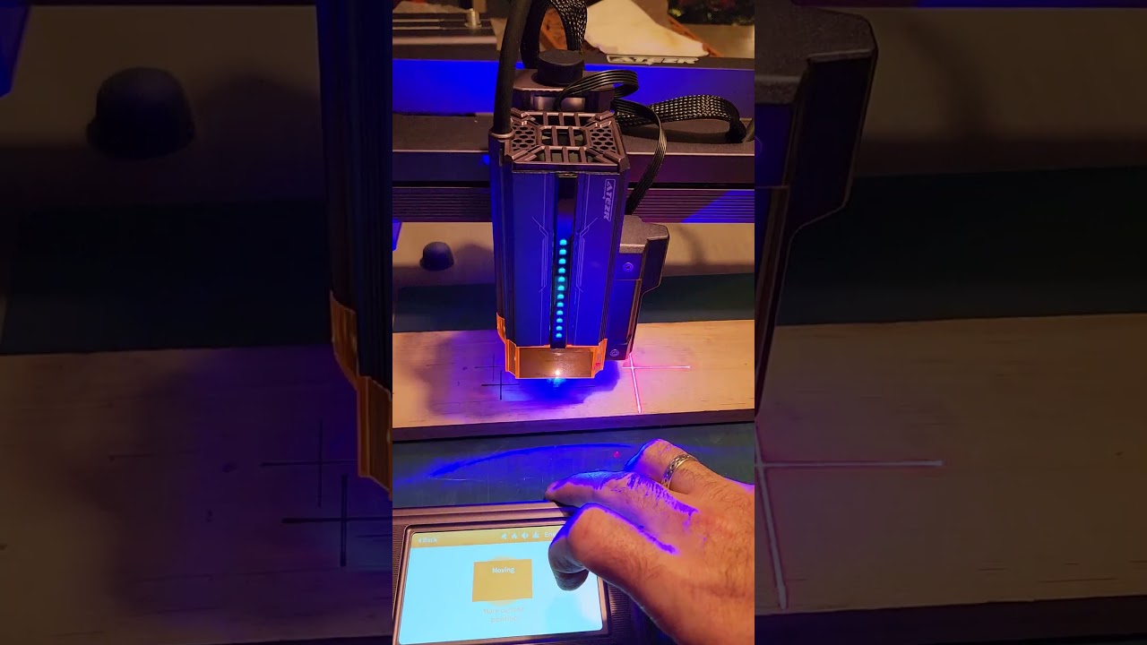 Z axis unintended movement when job starts - LightBurn Software