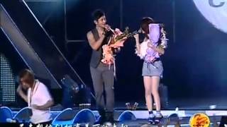 20090728 張韶涵&黃曉明《隱形的翅膀》同一首歌 走進青島