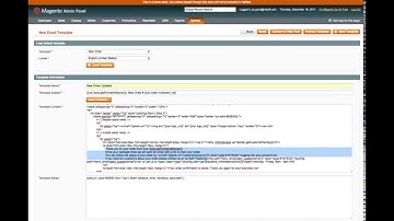 Editing and Managing Magento Email Templates