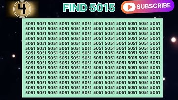 Find the odd number within 60 seconds |eye test 👁 #riddlejourney #visiontest #eyetest