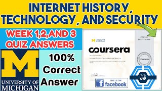 Internet History, Technology And Security: Coursera - Week 1, 2 And 3 Quiz Answers