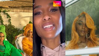 Ciara on Instagram Live 09\/29\/22 with Fans talks Better Thangs, MV \& More! #ciara #instagram