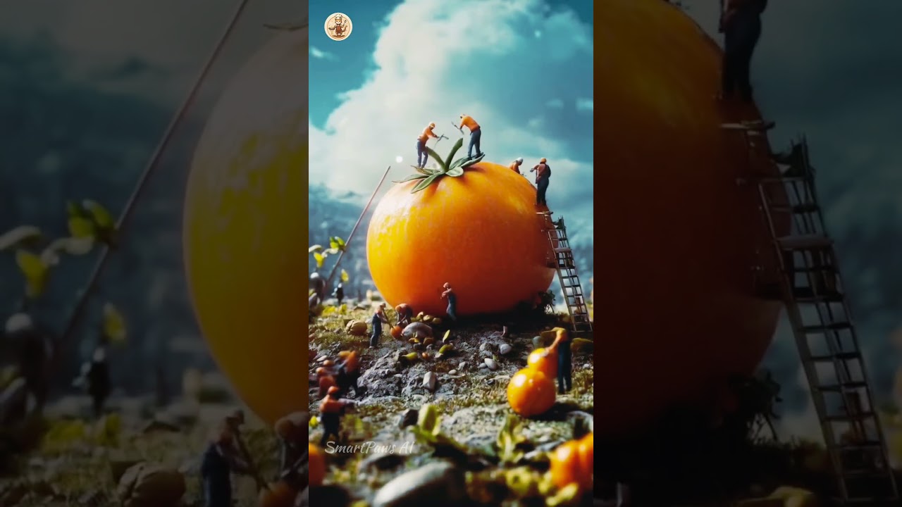 AI Miniature Human Farming 🤯 | The Future of Agriculture? 🌾 