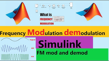 Frequency Modulation And Demodulation in Simulink | FM modulation and demodulation MATLAB Simulink