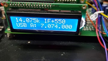 Test for BFO Shift function of uBITX CEC Firmware (on USB)