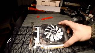 MSI Geforce GT 730 graphicscard, unboxing and benchmarking