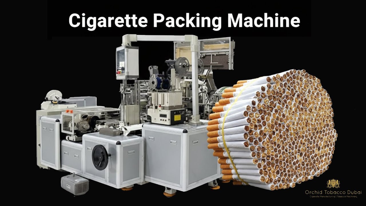 HLP 250 Cigarette Packing Machine Packs 250 Packs Per Minute