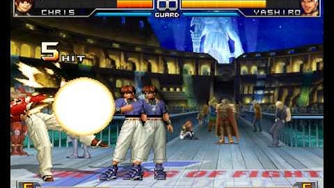 King of Fighters 2002 UM Chris Combo