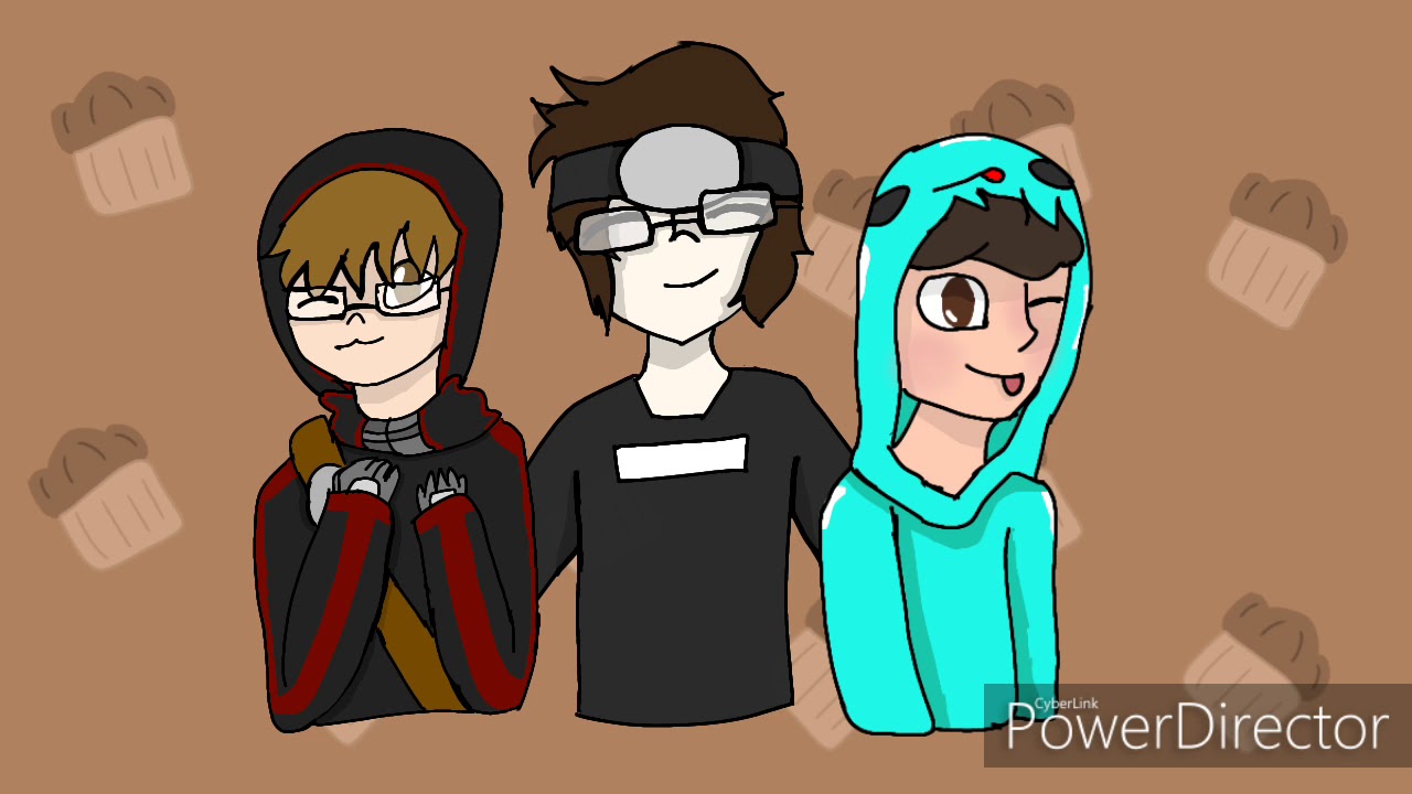 Muffin Time//Tribute for Muffin Trio (skeppy, a6d, and badboyhalo)