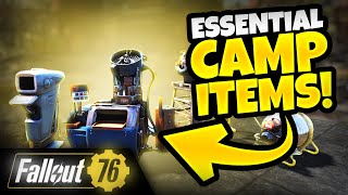 Essential CAMP ITEMS - Tier List - Fallout 76