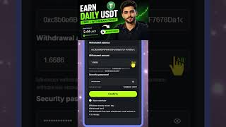 Fastest way to withdraw USDT earnings #crypto #mining #tips
