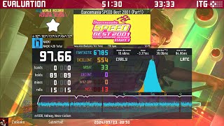 StepMania - 2024-9-23 - [17][170] Dancemania SPEED Best 2001 (Part1) - 97.66%