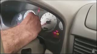 ظبط مؤشرات عداد نيسان صني الشكل القديم n16 للوضع الافتراضي screenshot 5