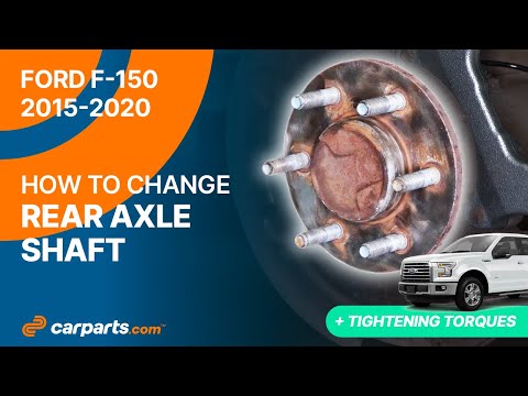 How to replace the Rear Axle Shaft 2015 - 2020 Ford F-150 🚗