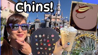 Chin Up! Pin Trading for Disney Chin Pins at Disneyland! 