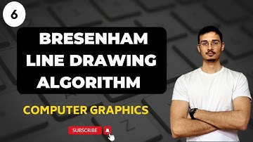 Bresenham line drawing algorithm | Computer Graphics Course