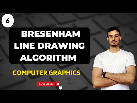 Bresenham line drawing algorithm | Computer Graphics Course