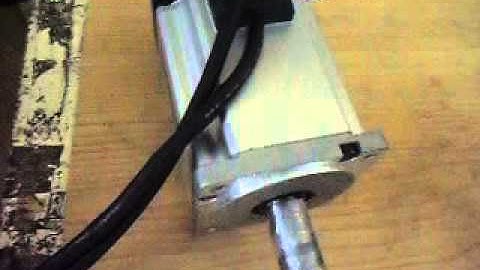 Panasonic servo drive --A5 series - 1.5 KW test run