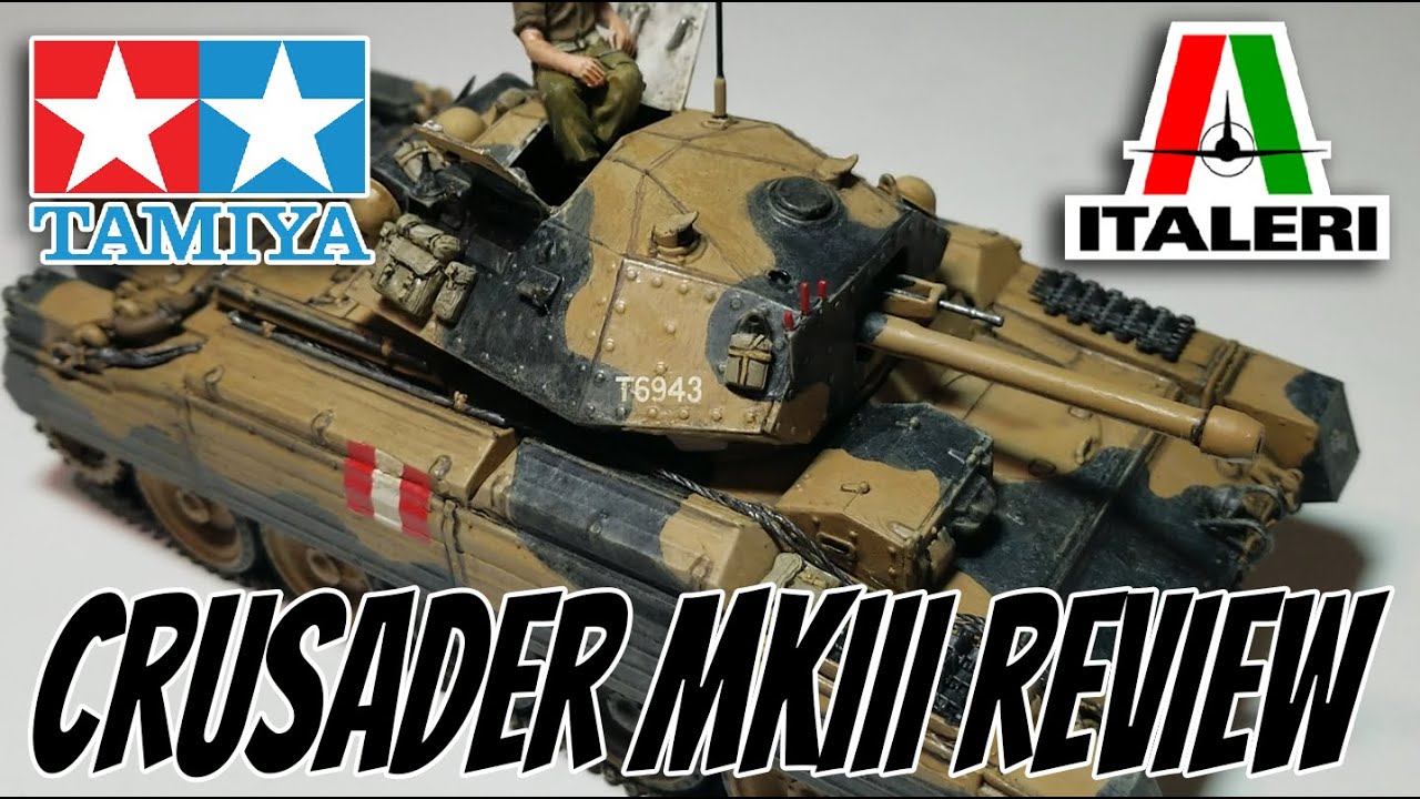 Maquette Tamiya 1/35 Char Crusader MkIII Britannique WW2 - Prépaint - Occasion