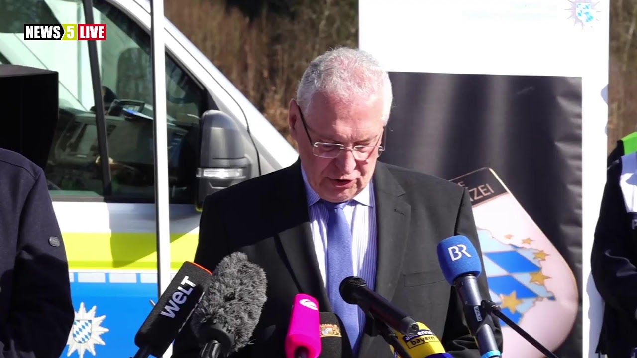 LIVE: Söder und Herrmann stellen Jahresbilanz 2025 der Bayerischen Grenzpolizei vor