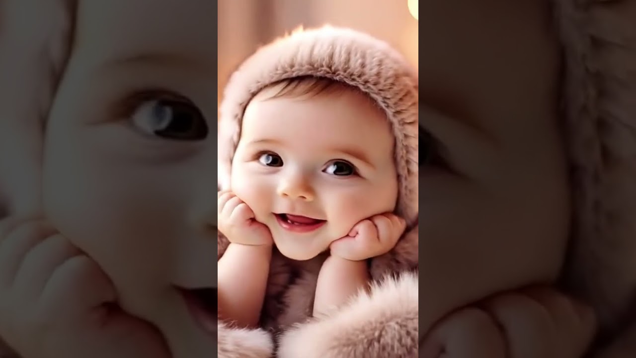 Cold Cute Baby Smiling 😍 | Adorable Baby Reaction in Winter ❄️👶