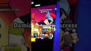DAMIAN EARLY ACCESS EVENT! #brawlstars #shorts