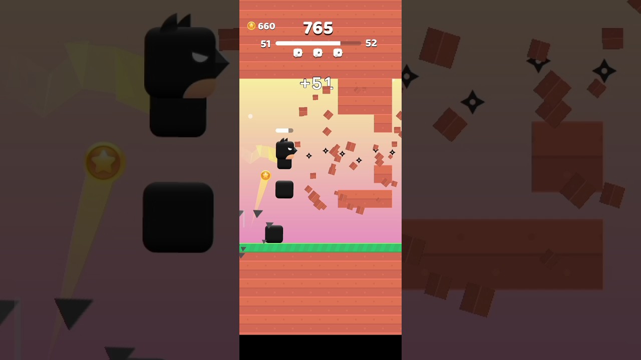 🎮 Square Bird Gameplay 🐥 