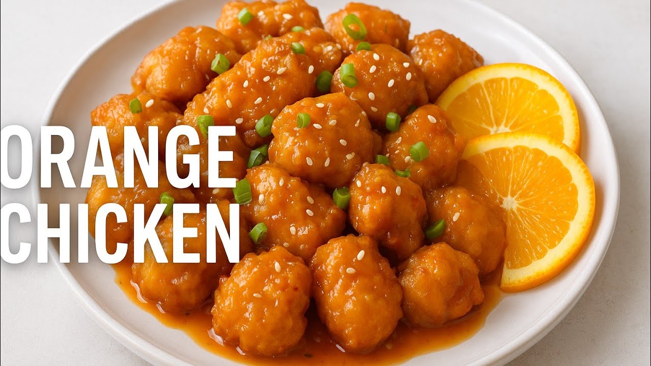 طرز تهیه مرغ پرتقالی مجلسی و خوش‌عطر  EN:Perfect Homemade Orange Chicken | Full Step-by-Step Recipe-