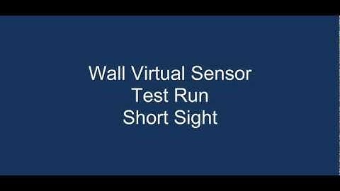 Virtual obstacle sensor