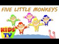 Five Little Monkeys | Rhymes | Videos From Kids TV