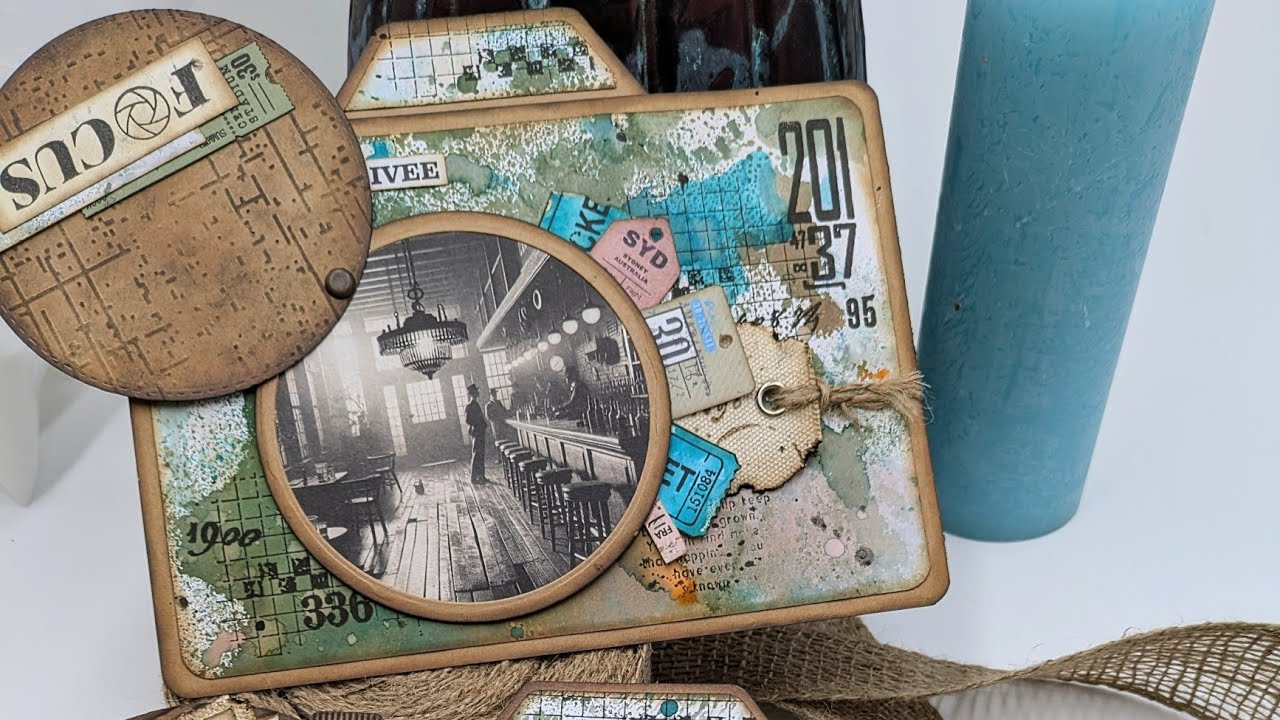 Création avec les sous verres Action