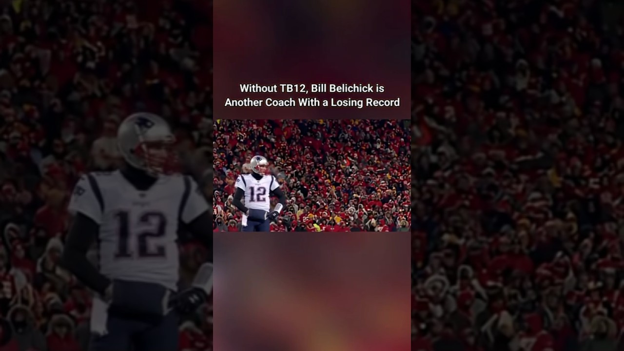 Without Brady Bill Belichick Has a Losing Record 