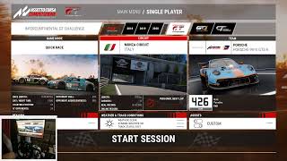 ACC test using Simagic Alpha Mini GT1