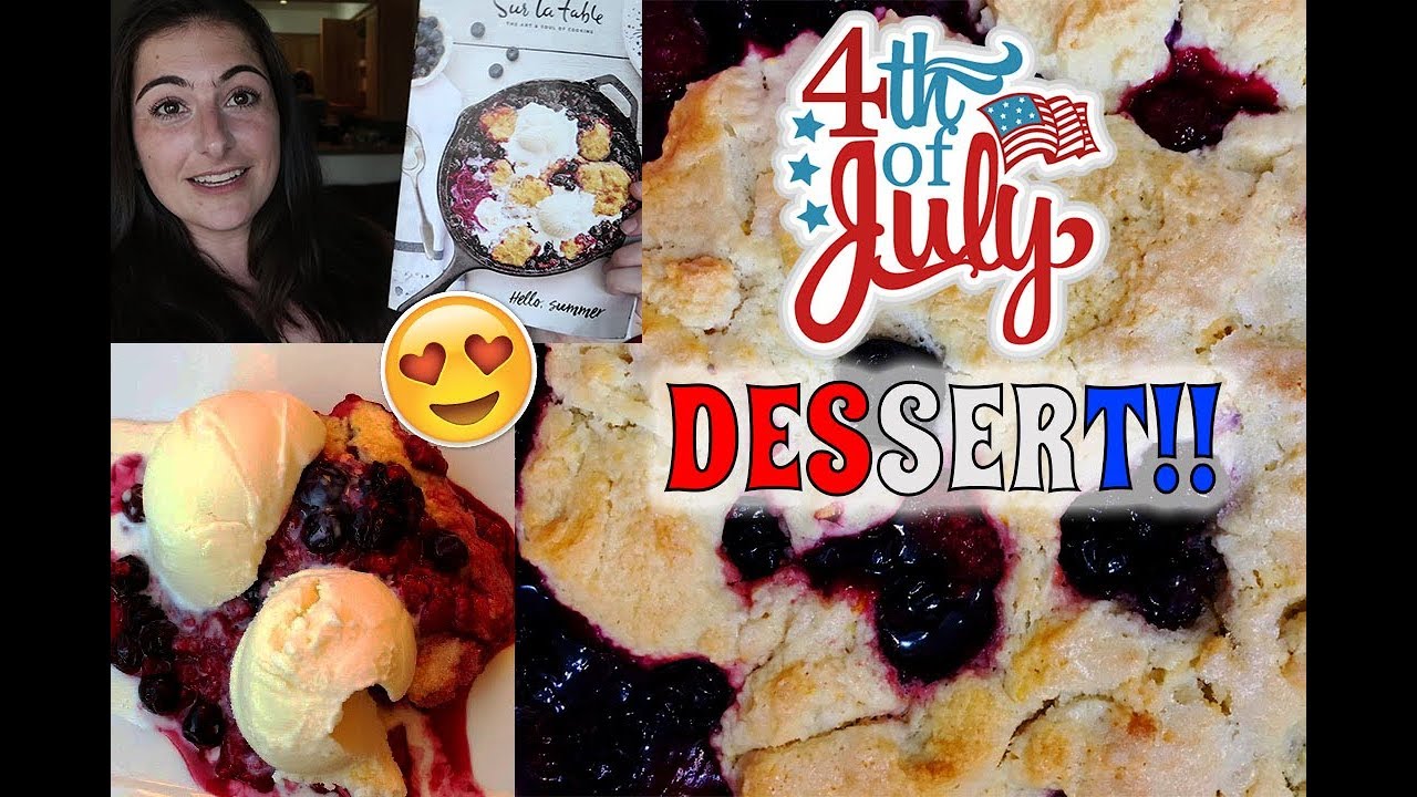 RED, WHITE & BLUE COBBLER || THE IceCreamQueen