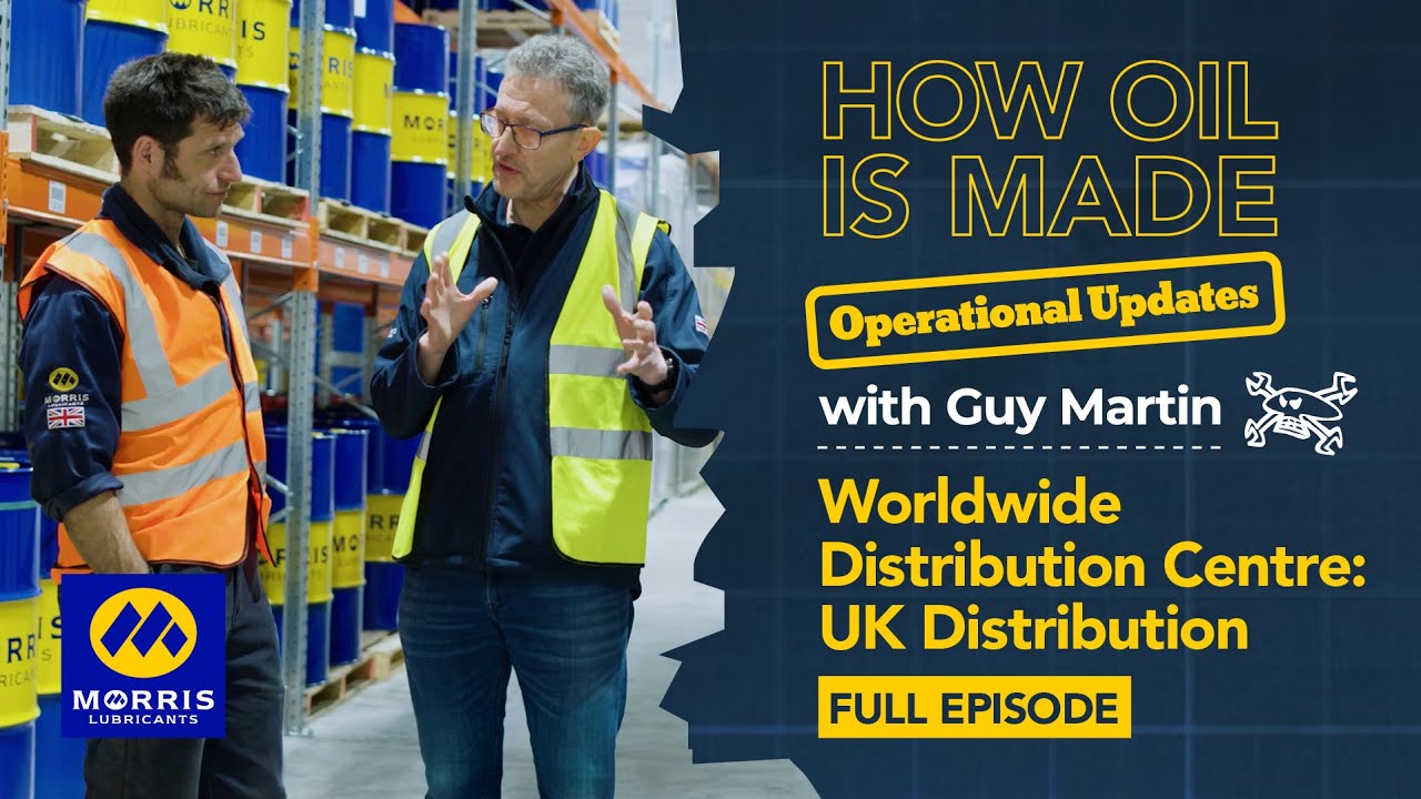 Guy Martin Examines The Massive Scale Of Morris Lubricants' UK Distribution