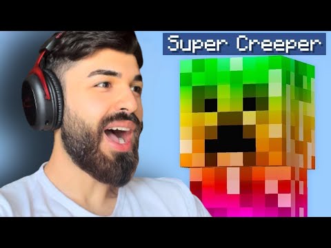 Minecraft მაგრამ CUSTOM CREEPERS დავამატე! Minecraft, But I Added Custom Creepers
